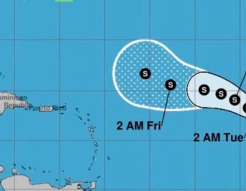 Onamet vigila dos ondas tropicales que ganan fuerza en el Atl&aacute;ntico 