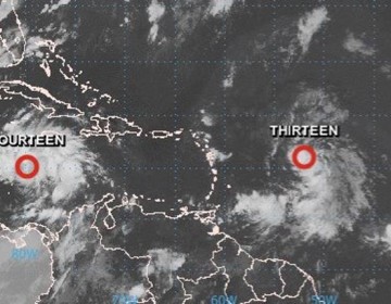 Depresi&oacute;n tropical Trece puede llegar a ser la tormenta Laura hoy; pasar&iacute;a por RD el domingo