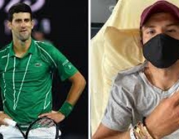 Djokovic se someti&oacute; a un test por la COVID-19 y espera resultados