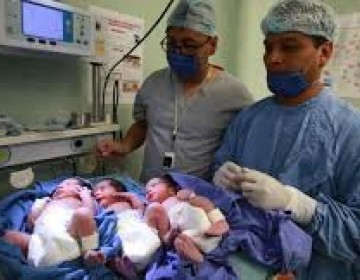 Trillizos reci&eacute;n nacidos dan positivo al Covid-19 en M&eacute;xico