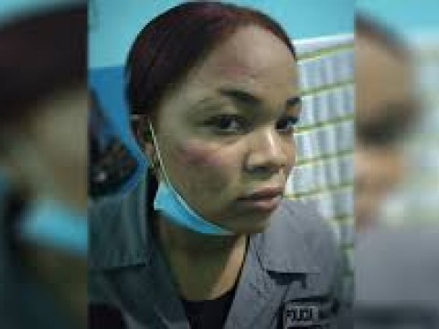 Agente Disleidy Heredia Figue&shy;roa se querella contra diputado por agresi&oacute;n f&iacute;sica