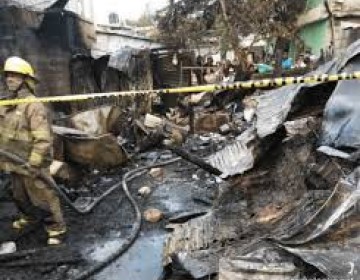 Incendio deja dos ni&ntilde;os calcinados en San Cristobal 