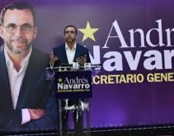 Andr&eacute;s Navarro presenta sus aspiraciones a la Secretaria General del PLD