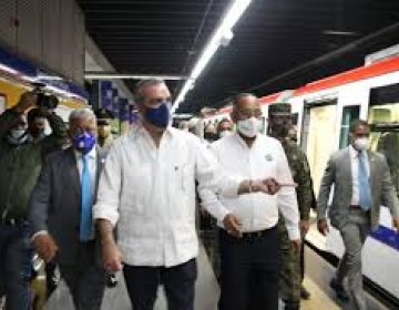 Presidente Abinader anuncia extensi&oacute;n del Metro hasta Los Alcarrizos y Los Mameyes