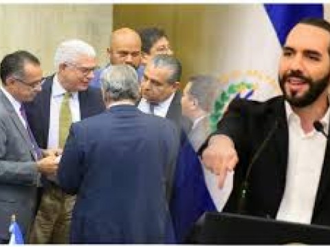 Diputados de el Salvador piden proceso para destituir a Nayib Bukele