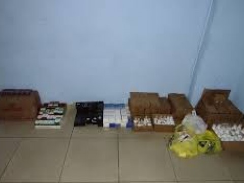 Polic&iacute;a ocupa m&aacute;s de 70 mil unidades de cigarrillos