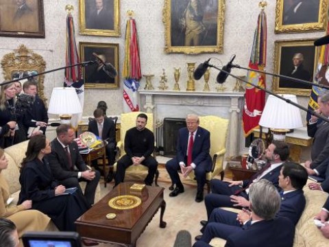 Trump y Zelenski se alzan la voz en un enfrentamiento en vivo en el despacho oval