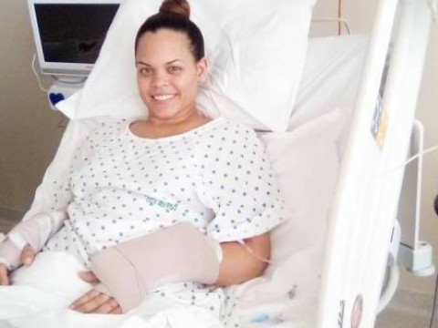 &ldquo;Dios ha sido muy bueno conmigo, de las cenizas he vuelto a nacer&rdquo;, dijo presentadora tras salir de hospital