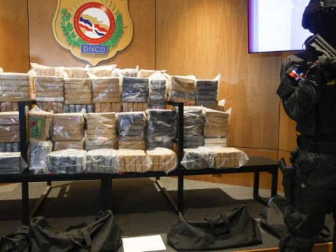DNCD decomisa 229 paquetes de coca&iacute;na en operativo en La Romana