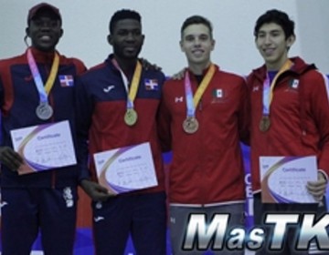 Dominicanos ganan medalla de oro en Torneo Abierto de Taekwondo