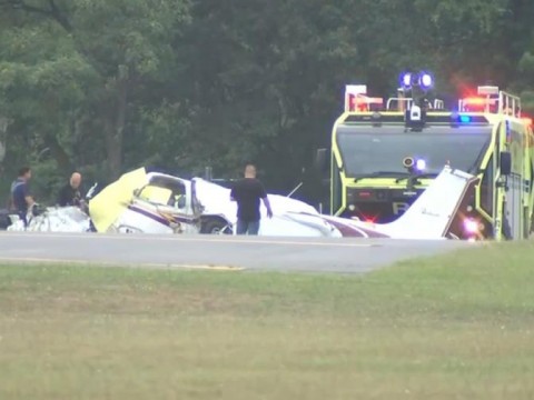Dos muertos al estrellarse un avi&oacute;n peque&ntilde;o tras despegar del aeropuerto de Long Island