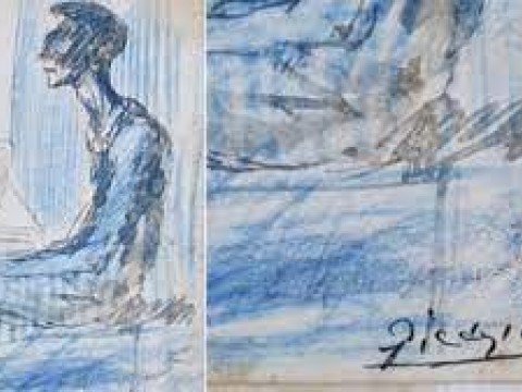 Dibujo de Picasso dado por perdido hace casi 100 a&ntilde;os reaparece en una subasta en Espa&ntilde;a