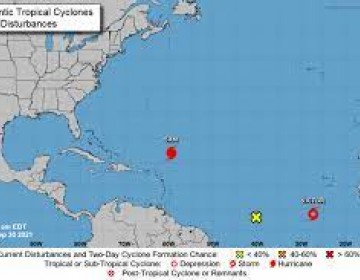 El hurac&aacute;n Sam y la tormenta V&iacute;ctor se fortalecen en el Atl&aacute;ntico