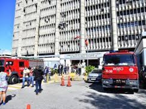 Simulacro de terremoto en Santiago