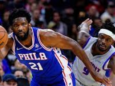Embiid aporta doble-doble ganador con Sixers ante Pistons
