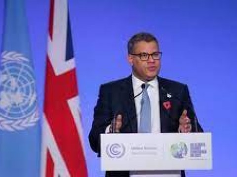 El presidente de la COP26: "El fin del carb&oacute;n est&aacute; a la vista"