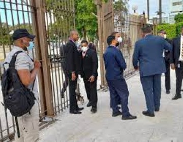 Refuerzan seguridad en el congreso por la visita del presidente 