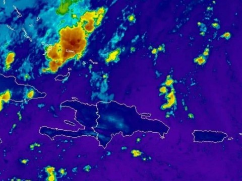 Vaguada se aproximar&aacute; el mi&eacute;rcoles con aguaceros en Santo Domingo; este martes temperatura calurosa