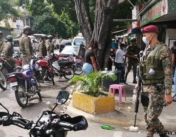 Ejercito Nacional arrecia las labores de patrulla y seguridad ciudadana en barrios de la capital y en el interior del pa&iacute;s.⁣