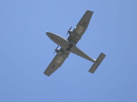 Ej&eacute;rcito califica de rutinaria inspecci&oacute;n a&eacute;rea sobre el r&iacute;o Masacre