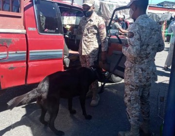 Mercado binacional de Dajab&oacute;n se realiza con alta presencia militar