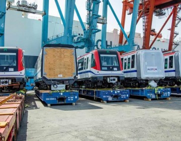 Llegan los primeros seis vagones para ampliar la capacidad del Metro