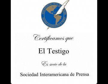 El Testigo es aceptado como miembro de la Sociedad Interamericana de Prensa