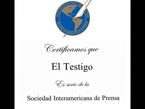 El Testigo es aceptado como miembro de la Sociedad Interamericana de Prensa