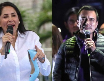 Daniel Noboa tiene 44,15 % y Luisa Gonz&aacute;lez, 44 %, con el 99,42 % escrutado en Ecuador