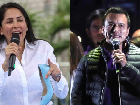 Daniel Noboa tiene 44,15 % y Luisa Gonz&aacute;lez, 44 %, con el 99,42 % escrutado en Ecuador