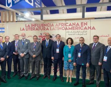 Embajada de Rep&uacute;blica Dominicana en Marruecos participa en la feria literaria