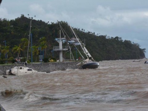 En Saman&aacute; est&aacute;n a espera de la ayuda por los da&ntilde;os