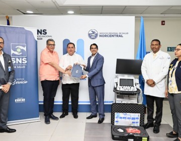 SNS entrega equipos a cuatro hospitales de la regi&oacute;n norte