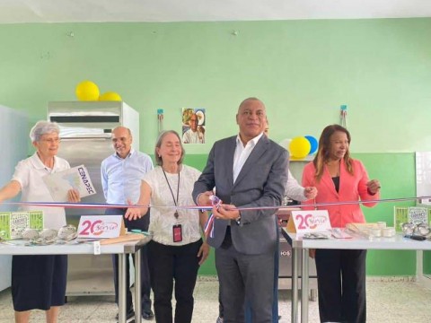 Inauguran cocina industrial en c&aacute;rcel de Najayo para una escuela de arte culinario