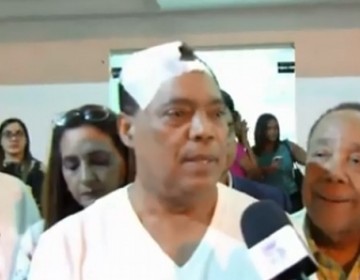 Exsenador amordazado dice que los asaltantes eran "extranjeros"