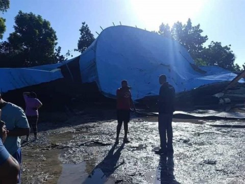 Dos personas heridas y varias viviendas afectadas por explosi&oacute;n de un tanque de agua en SPM