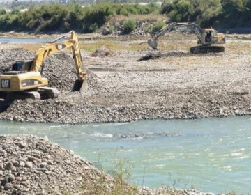 Senpa realiza operativo para enfrentar extracci&oacute;n de materiales de r&iacute;os y tala de &aacute;rboles