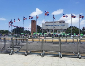 Refuerzan seguridad en el congreso mientras legisladores discuten nuevo Codigo Penal 