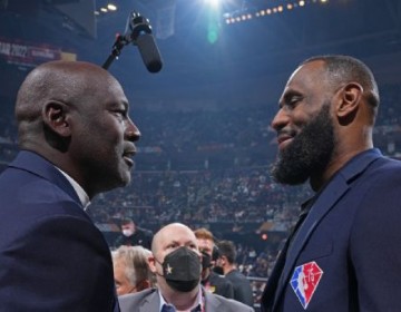 LeBron se reencuentra con Jordan en el All-Star: &ldquo;Siempre quise ser como &eacute;l&rdquo;