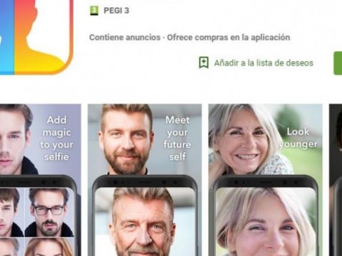 FaceAPP la aplicaci&oacute;n que simula que como va a envejecer es especialmente peligrosa