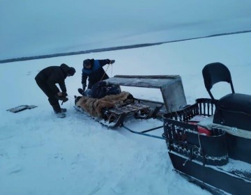 Un perro salv&oacute; la vida de su due&ntilde;o tras caer en r&iacute;o congelado