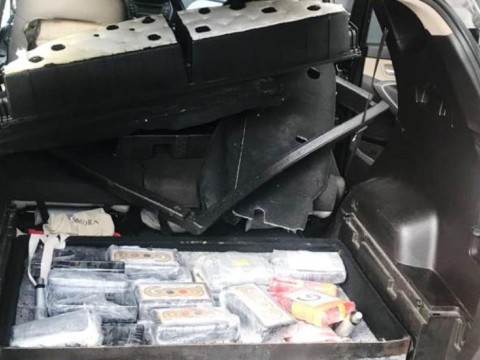 DNCD decomisa 35 kilos de coca&iacute;na y 600 mil pesos en efectivo en La Vega