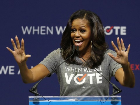 Trump manej&oacute; pandemia intencionalmente mal dice Michelle Obama 