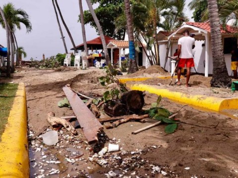 La Rep&uacute;blica Dominicana y Hait&iacute; salen casi indemnes del paso del hurac&aacute;n Beryl