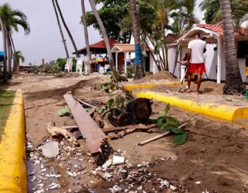 La Rep&uacute;blica Dominicana y Hait&iacute; salen casi indemnes del paso del hurac&aacute;n Beryl