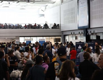 Fallo interno deja sin electricidad al AILA y provoca caos en la terminal