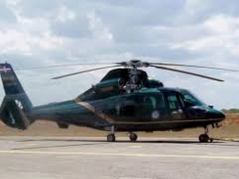 Helic&oacute;ptero presidencial aterriz&oacute; de emergencia debido al mal tiempo 