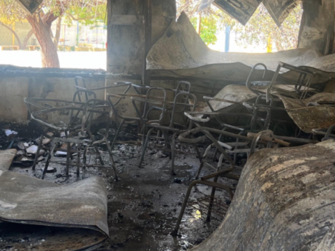 Minerd garantiza continuidad de la docencia en escuela afectada por incendio en La Romana