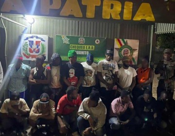 Detienen 26 haitianos indocumentados en distintos puntos de la regi&oacute;n sur