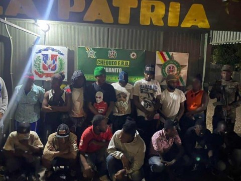 Detienen 26 haitianos indocumentados en distintos puntos de la regi&oacute;n sur